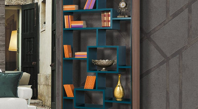 Ahşap Bookcase