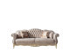  Balat Krem Ikili Sofa