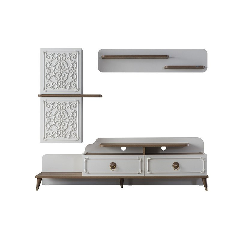 Boston Krem Stil Duvar Ünitesi