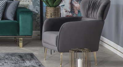 David Tekli Koltuk / Armchair Antrasit