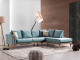  Defne Köşe Koltuk Takımı - Turkuaz