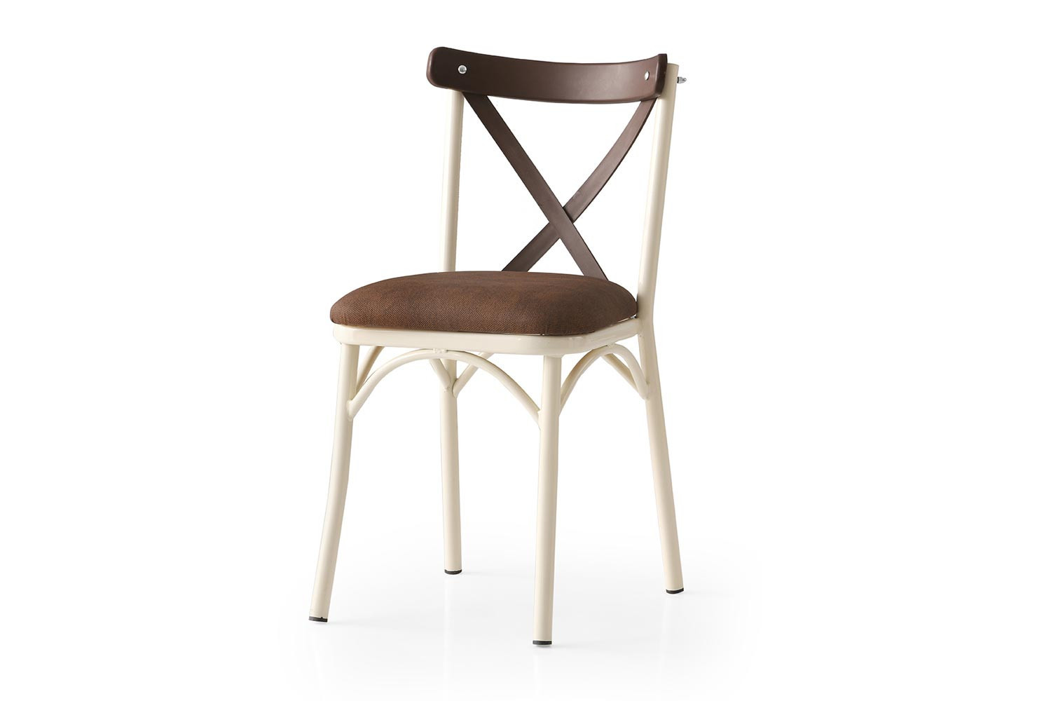 Ege Büyüyen Mutfak Masası Seti (Ekru-Ceviz Parke)