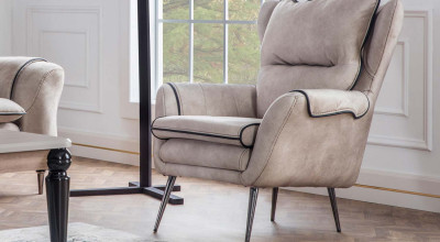 Heybeli Tekli Koltuk / Berjer