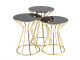  Kum Saati Side Table - Gold