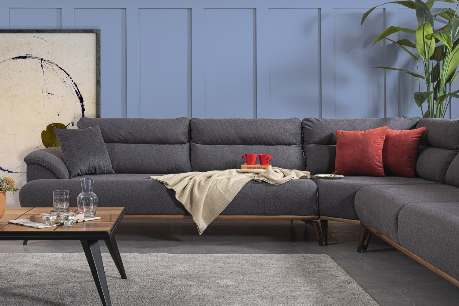 Milano Köşe Koltuk Takımı Large