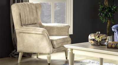 Nirvana Tekli Koltuk / Armchair Bej