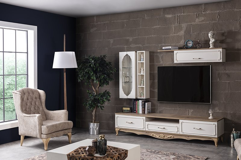 Rustik Duvar Ünitesi