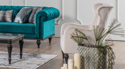 Volga Tekli Koltuk / Armchair Kemik