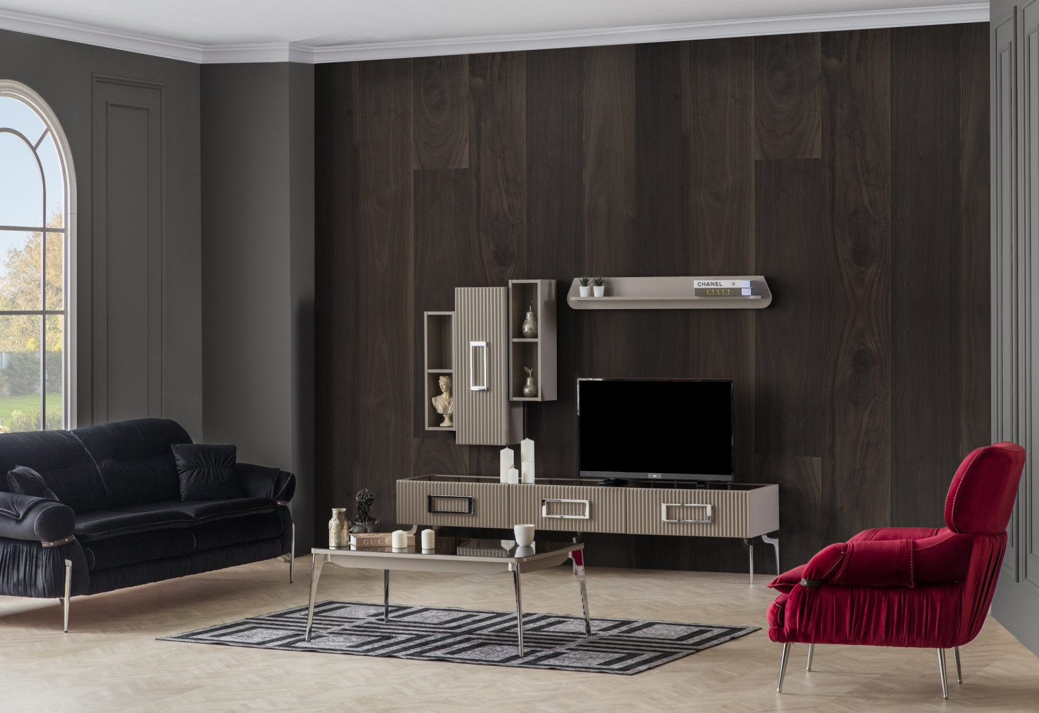 Zirkon Duvar Ünitesi