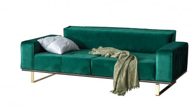 David Üçlü Koltuk  - Yeşil