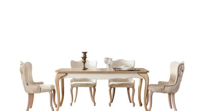 Balat Krem Dining Table