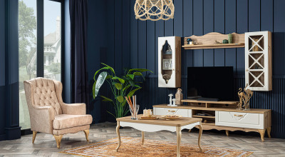 Balat Krem Duvar Ünitesi