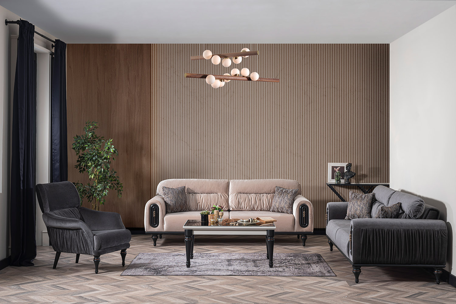 Belgrad Sofa Set