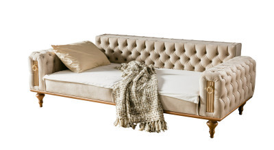 Beyoğlu Üçlü Koltuk ( Kapitoneli )