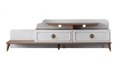 Boston Krem Stil Duvar Ünitesi Duvar Ünitesi Alt Blok