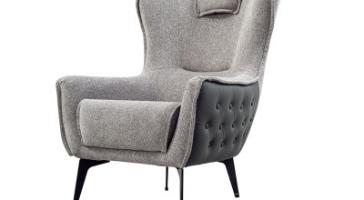 İzmir Tekli Berjer - Gri