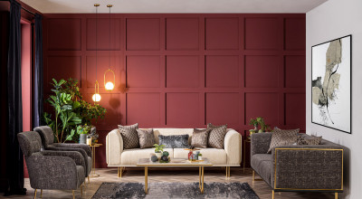 Emirgan Üçlü Koltuk -Kahve