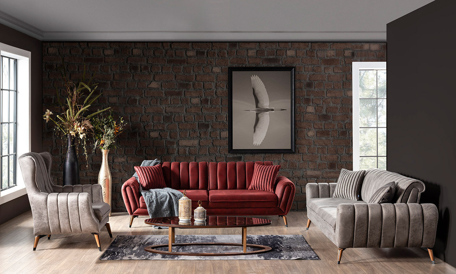 Gusto طقم أريكة