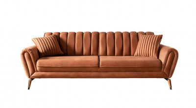 Gusto Üçlü Koltuk - Tarçın