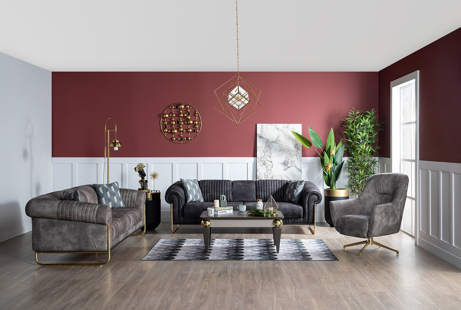 Bornova طقم أريكة