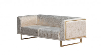 Emirgan Üçlü Koltuk -Krem