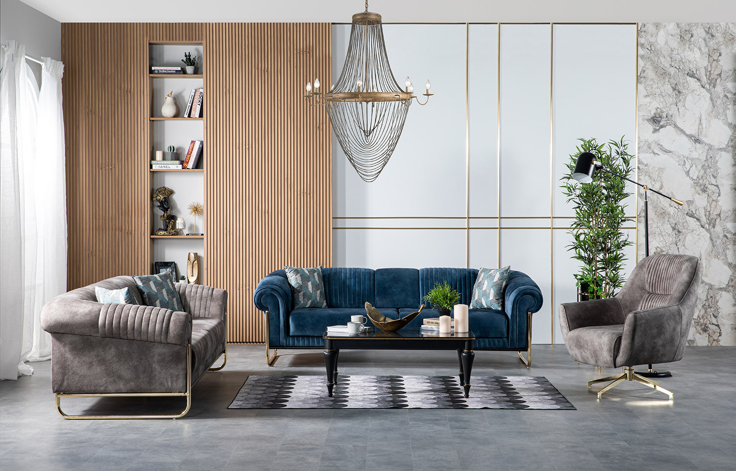 Bornova طقم أريكة