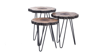 Kabuk Side Table ( Ceviz )