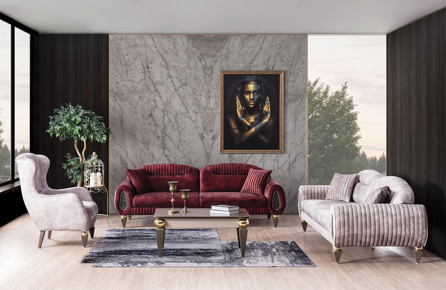 Lizbon Koltuk Takımı