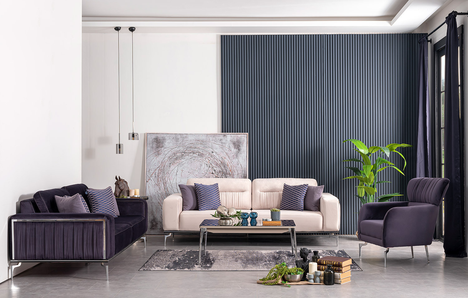 New Zirkon طقم أريكة