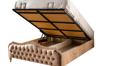 Rustik Lit De Stockageli Karyola Aksesuarı 160Lik