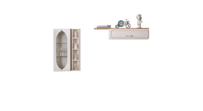 Rustik Duvar Ünitesi Duvar Ünitesi Üst Blok