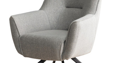 Stil Tekli Berjer - Açık Gri