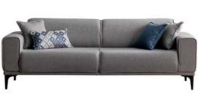 Stil Üçlü Koltuk - Gri